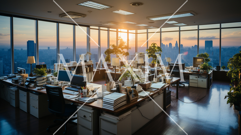 日本のビジネスオフィス