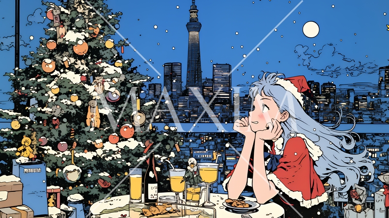 若者たちのクリスマスパーティ