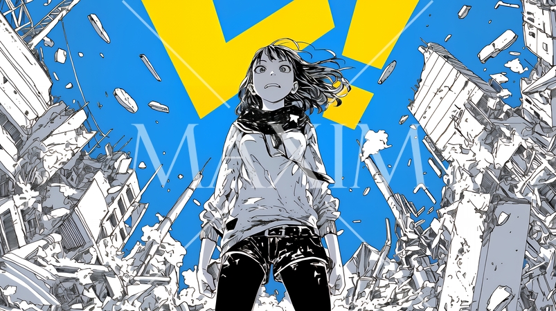 ビックリマークのある場面