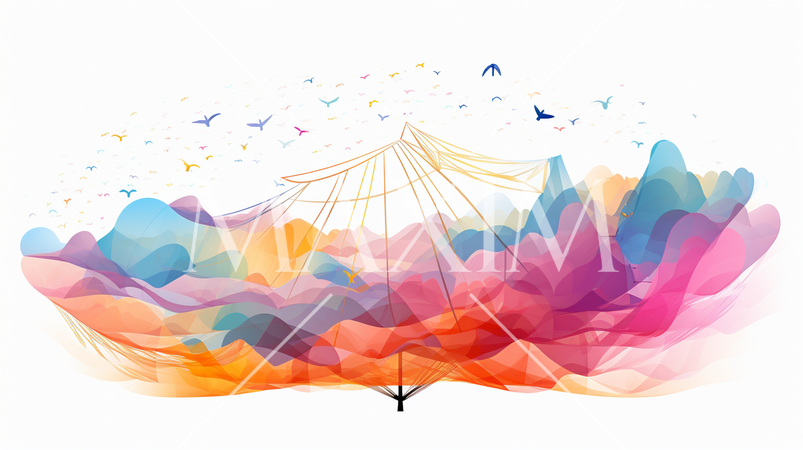 SDGsの水彩画イメージ