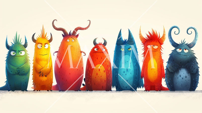 七つの大罪の具象化：人の行動に立ちはだかる誘惑、犯してしまった罪など