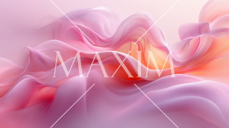 ピンクのグラデーションの背景に光があるアブストラクト