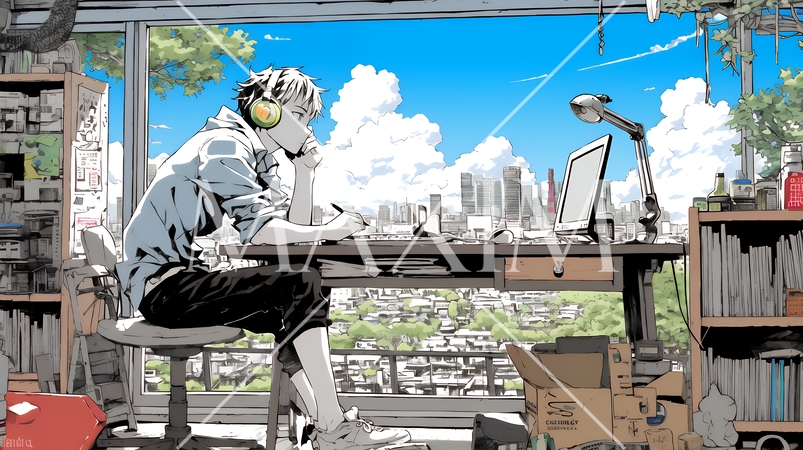 ワーカホリック：家に帰っても仕事・勉強ばかり