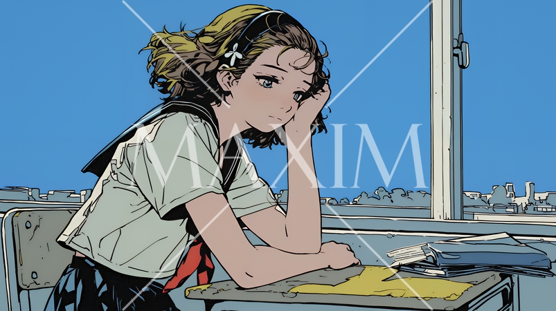 登校拒否：学校に行きたくないと悩んでいる女子高生