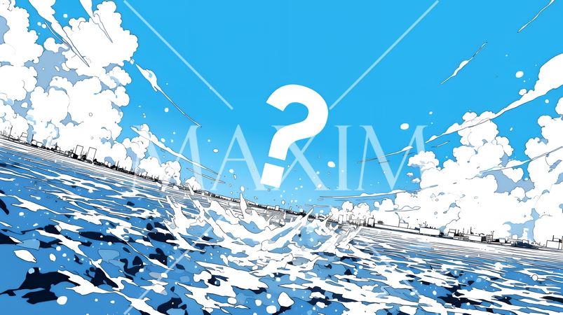 クエスチョンマークのある風景