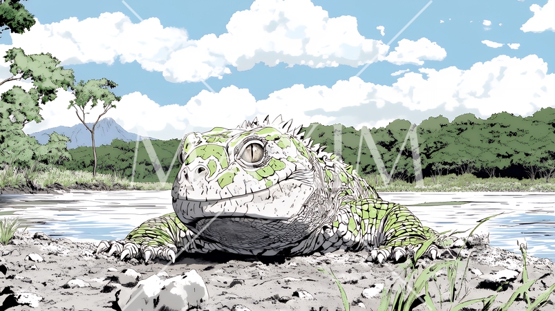 ガラパゴスの浜辺に取り残されたイグアナ：まるで日本の産業（ファーストペンギンの対語）