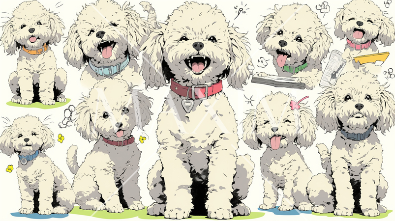 トイプードルいろいろ