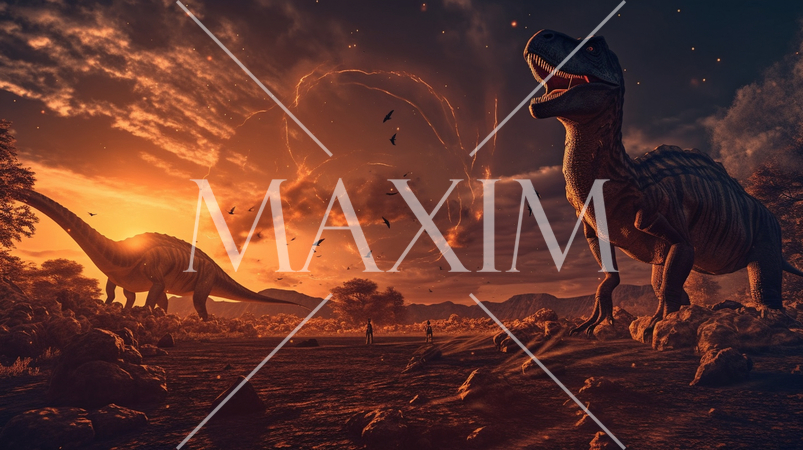 巨大隕石（彗星）衝突により恐竜が絶滅した