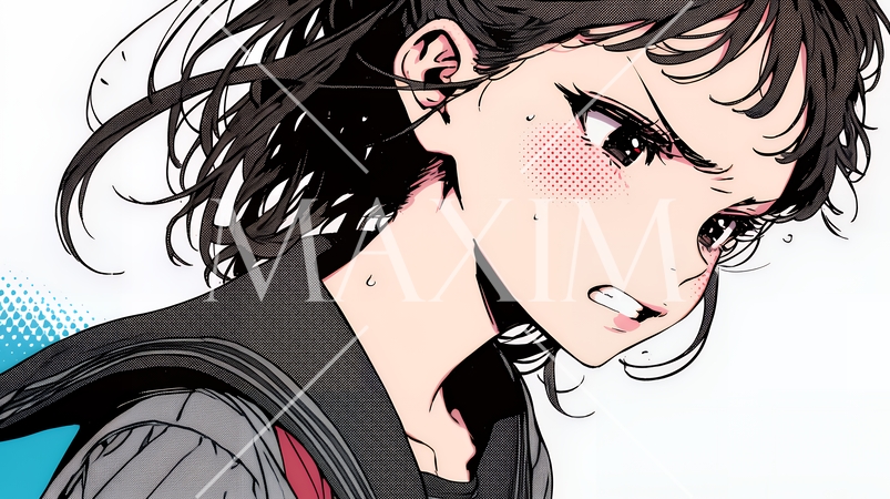 「バカ言ってんじゃないよ」と激怒している女子高生