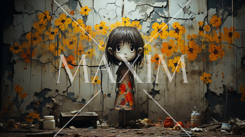 ロサリンドの庭：壁の亀裂から出てきた少女？怖い、ホラーだね。