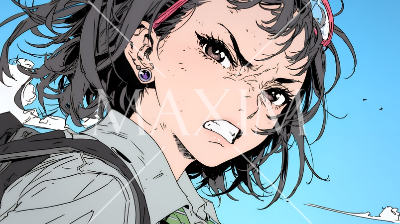 「バカ言ってんじゃないよ」と激怒している女子高生