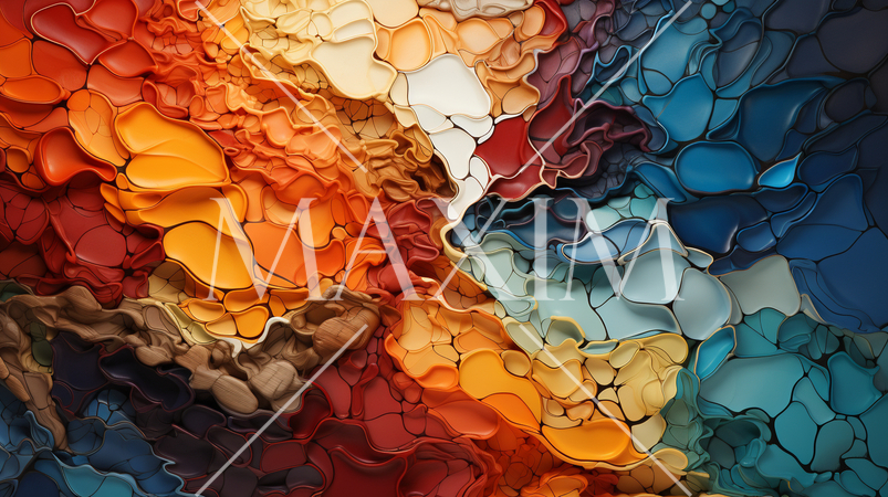 earthen color（アースンカラー）の抽象画背景