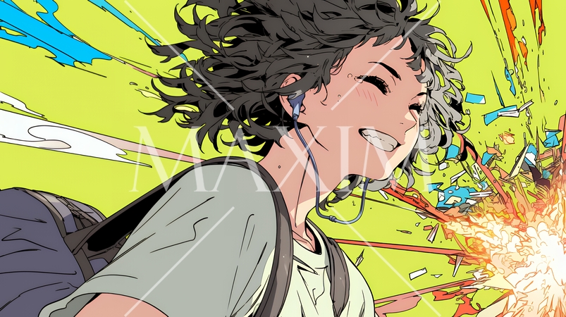 ボジティブで素晴らしいアイデアが浮かんだ瞬間