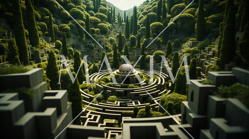 迷路のような古代都市