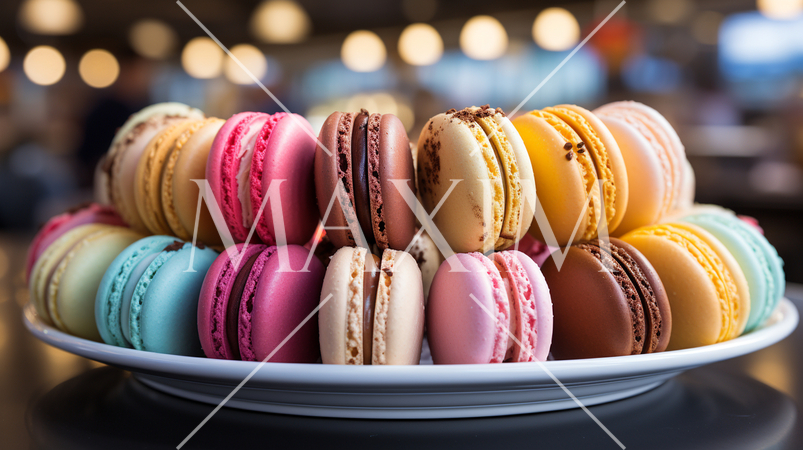 色とりどりのマカロン