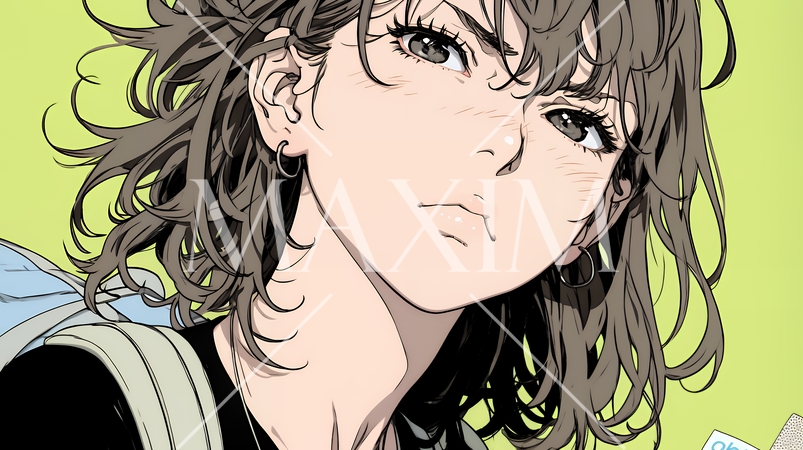 Noという表現を思いっきり顔に表しているる女性