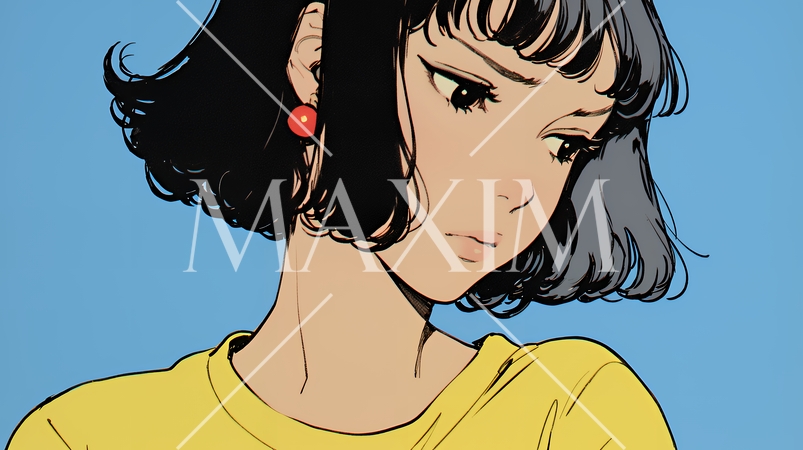 戸惑いの表情の若い女性：困惑した微妙な感情を浮かべた女性