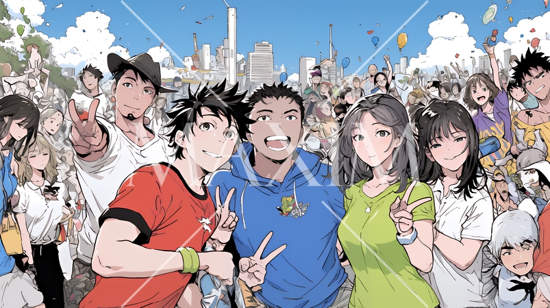 大勢の人の思いを一つに団結