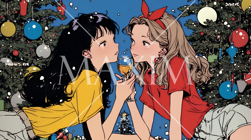 若者たちのクリスマスパーティ