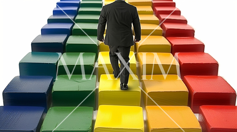 LGBTのイメージを含めた経済の発展：右肩上がりに経済が発展している状態