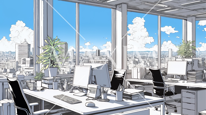 近代的なオフィス空間