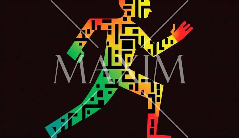 人間版QRコード（QRコードみたいに平板な人）：AI・デジタル思考人間