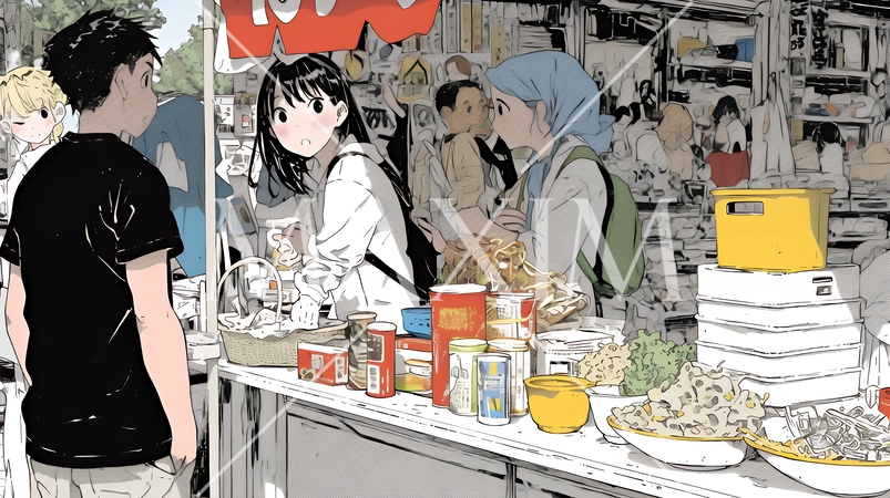 日本風ファストフード店：屋台、立ち食い屋、かくうち