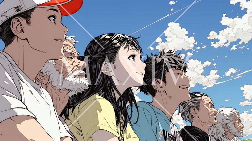 いろいろな世代の人たちがしっかりと未来を見つめている6