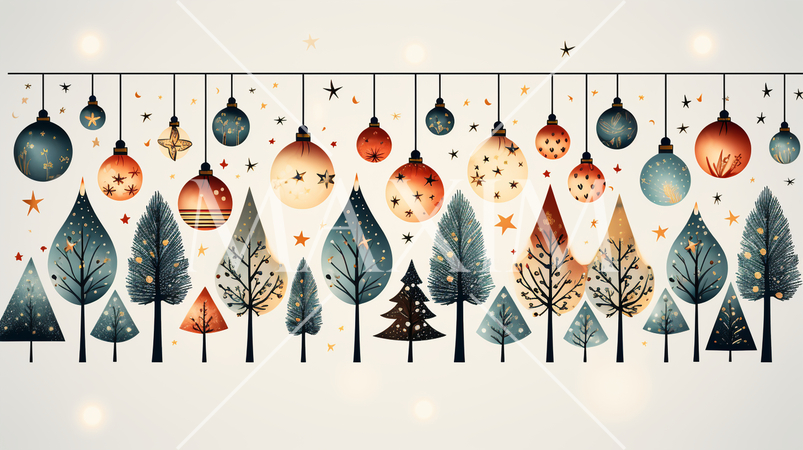 クリスマスを彩るデコレーションライト