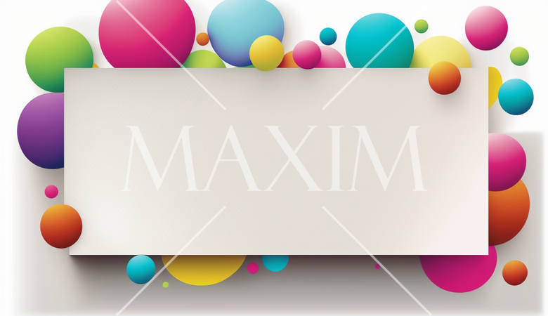 メモスペースのあるカラフルでポップな背景