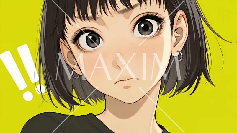 想定外のことを目にして驚いている様子