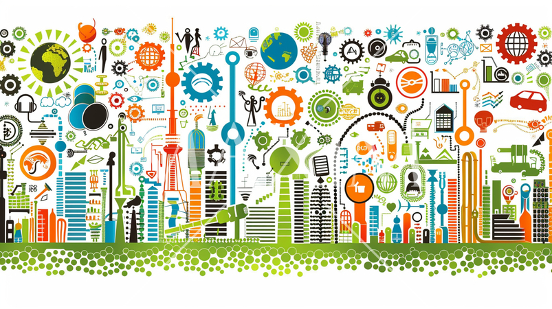 右肩上がりに経済が発展している状態：バブル