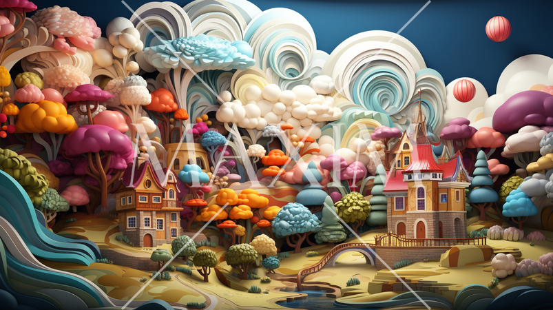 とにかく幸せそうな夢のイメージ