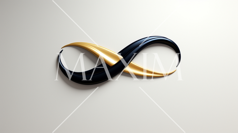 結婚式のイメージ：無限（∞）をイメージしたシンボルデザイン