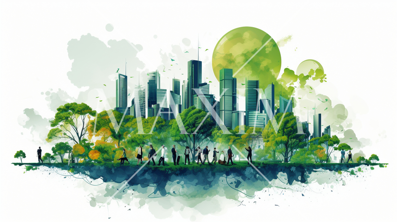 SDGs：企業活動としての環境と持続可能性：持続可能なビジネスプラクティス、環境保護活動。