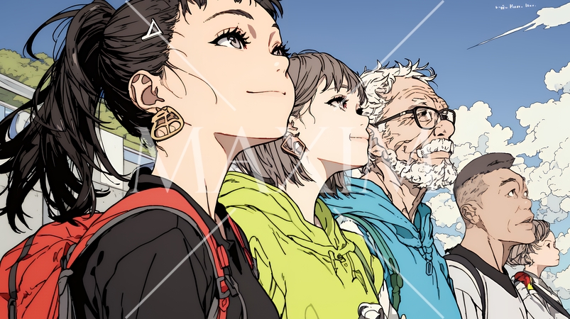 いろいろな世代の人たちがしっかりと未来を見つめている6