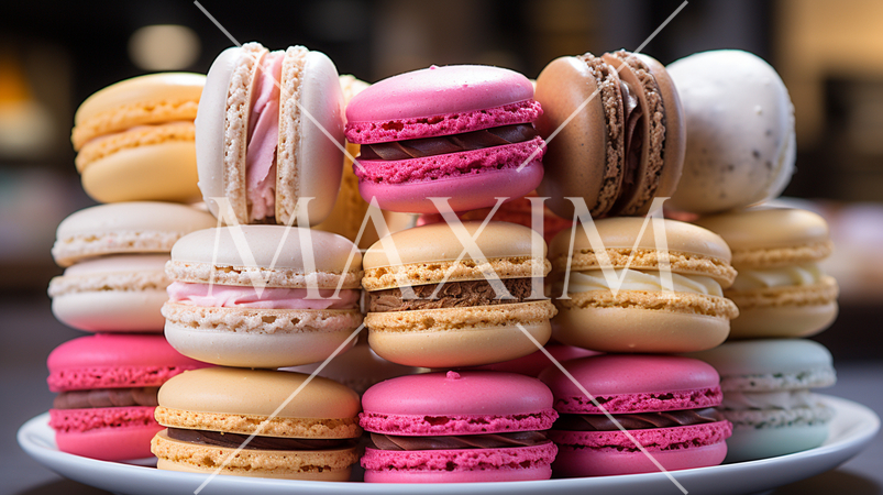 色とりどりのマカロン