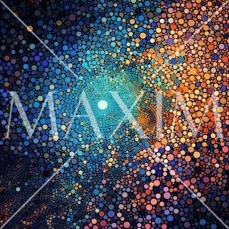 両目で見つめると立体的に見えてくるランダムドットステレオグラム（RDSG）背景画像：精緻CG画像