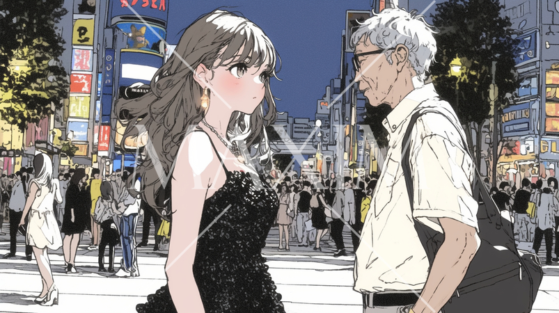 援交は犯罪です：援助交際（パパ活）の誘いを持ちかけている女子高生