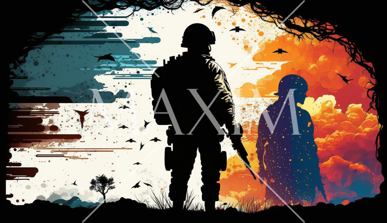 敵味方もいない最後の一人になった。