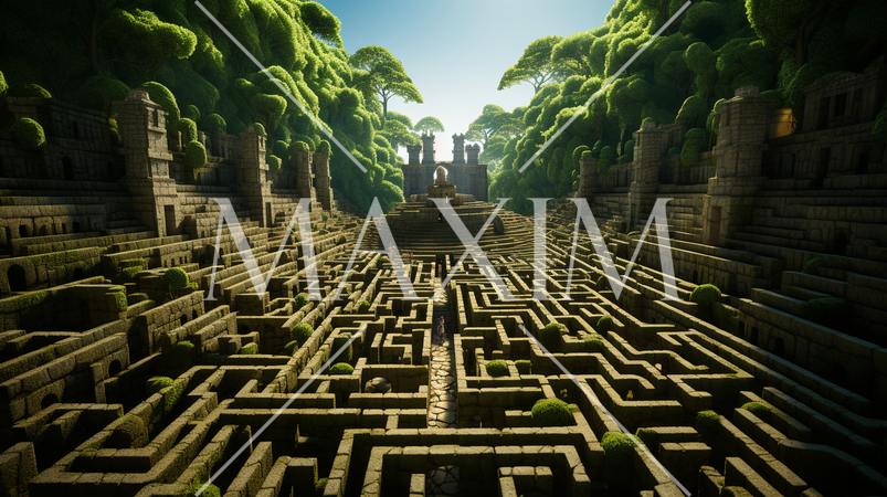 迷路のような古代都市