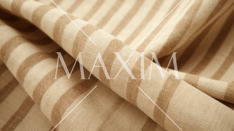 ストライプ柄の麻の生地の背景画像：精緻CG画像